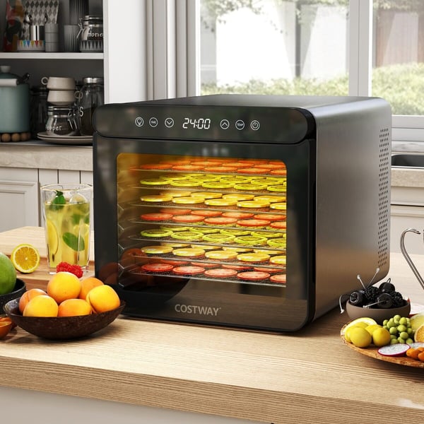 Mad dehydrator, 34x40.5x32 cm, Sølv