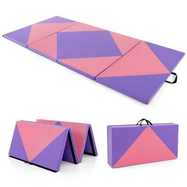 Voimistelumatto, 240x117x5 cm, violetti