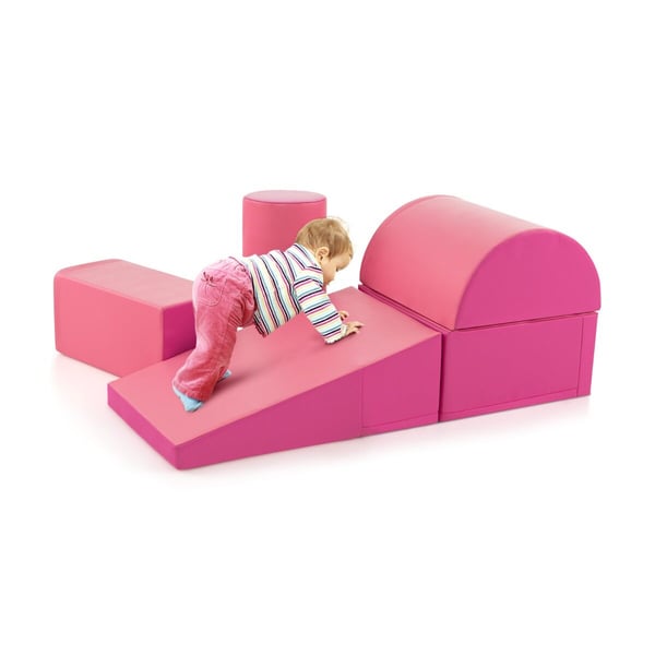 Aktivitetslegesæt, 39×20×20 cm, Pink
