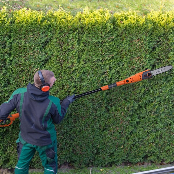 Elektrisk stangsav, 212-286 cm, Orange