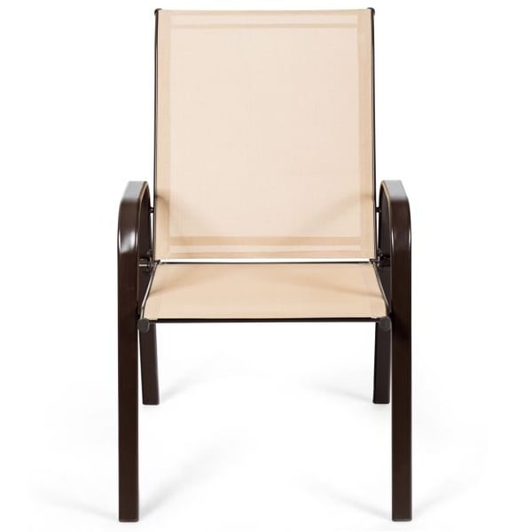 Ulkoilmaruokailutuoli, 72×56×90 cm, Beige