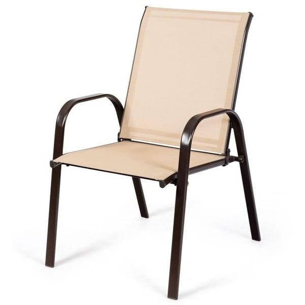 Ulkoilmaruokailutuoli, 72×56×90 cm, Beige