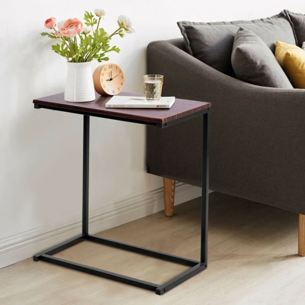 Sivupöytä, 55x35x65 cm - Materiaali: rauta, e1 mdf