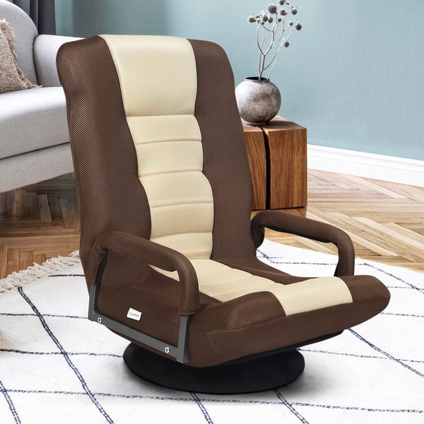 Spillestol til gulvet, 21,5x24-34x29,5, grå