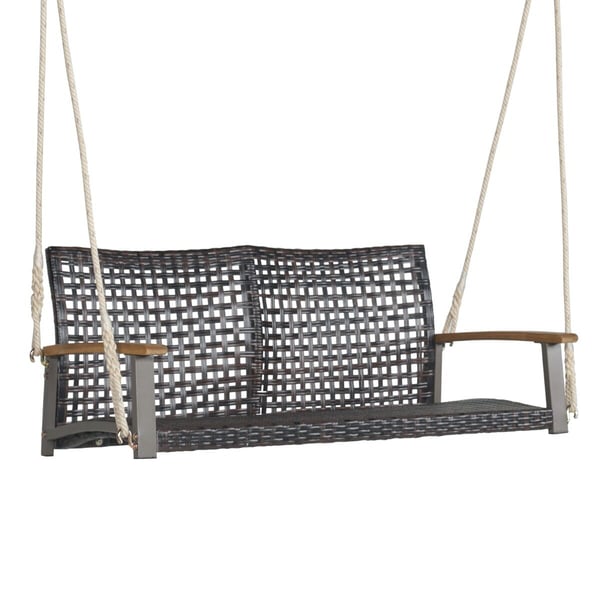 Havegynge, 131x68x54 cm, Brun