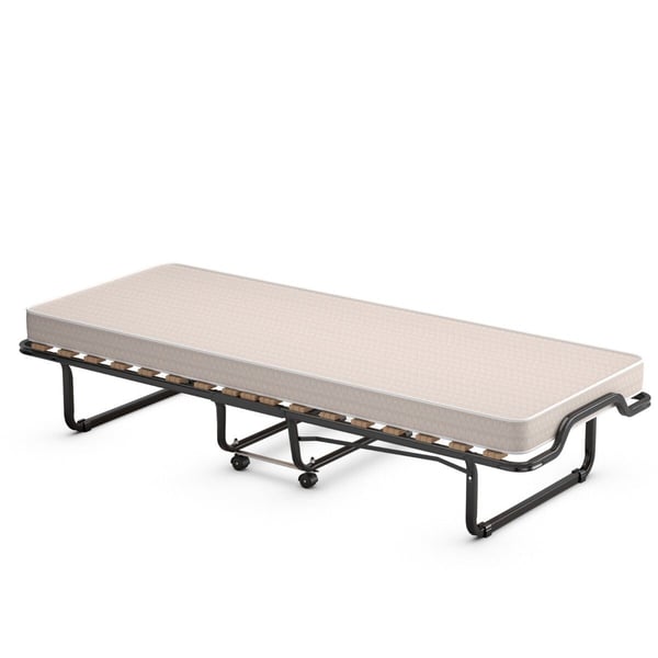 Foldeseng, 200x80x40 cm, Beige