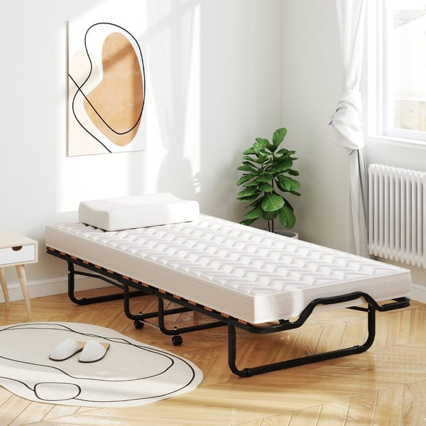 Taittovuode, 200x80x40 cm, beige