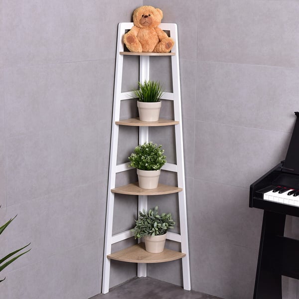 Kulmahylly, 32x32x138 cm - Materiaali: MDF