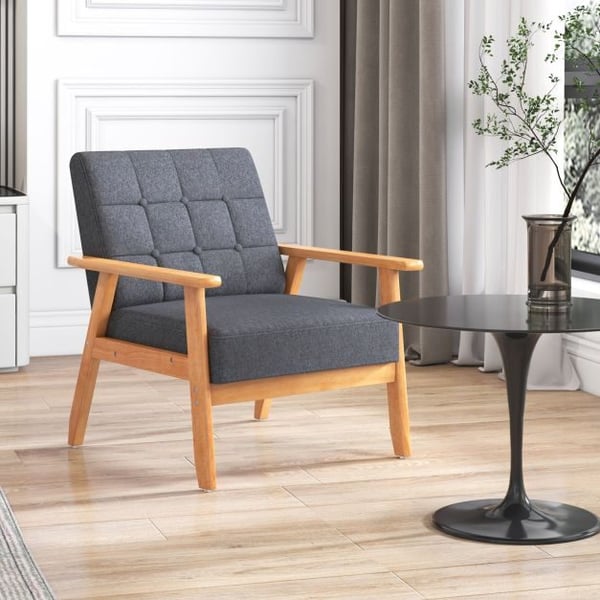 Accentstol, 65x74x76 cm, Grå