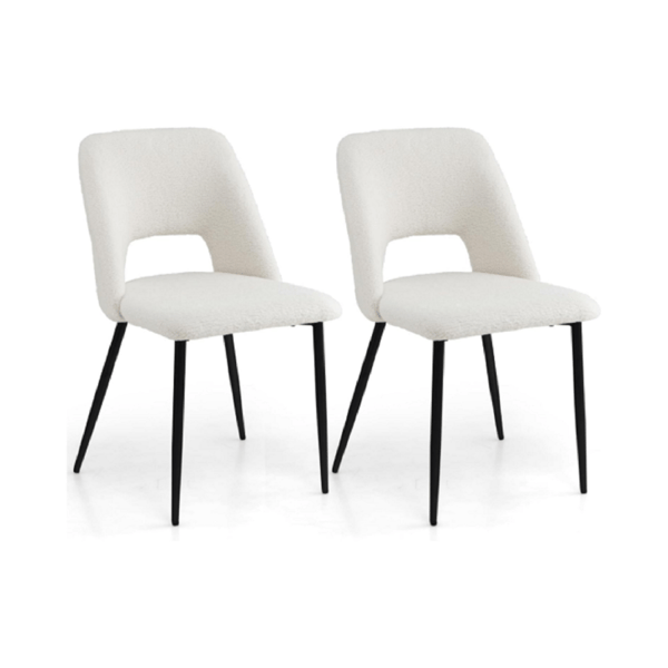 Ruokailuhuoneen tuolit, 48.5x57x85 cm, beige
