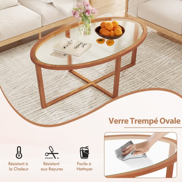 Kaffebord, 118x71.5x47.5 cm, Brun Kaffebord, 118x71.5x47.5 cm, Brun
