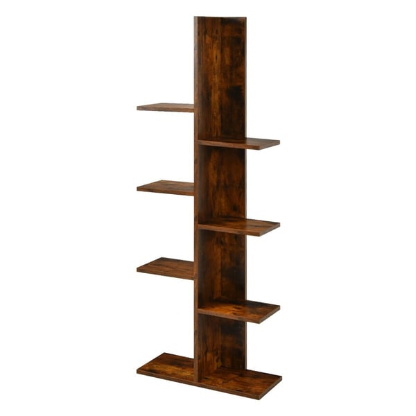 Bogreol, 50x20x141 cm, Brun