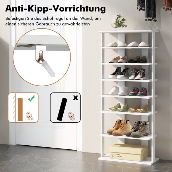 Skoopbevaring, 47x25.5x110 cm, Rustikt Brun