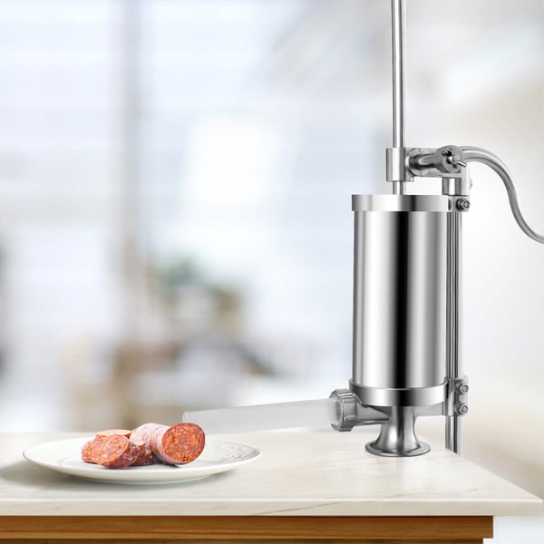 Pølsestopper-maskine, 3L rustfrit stål, lodret