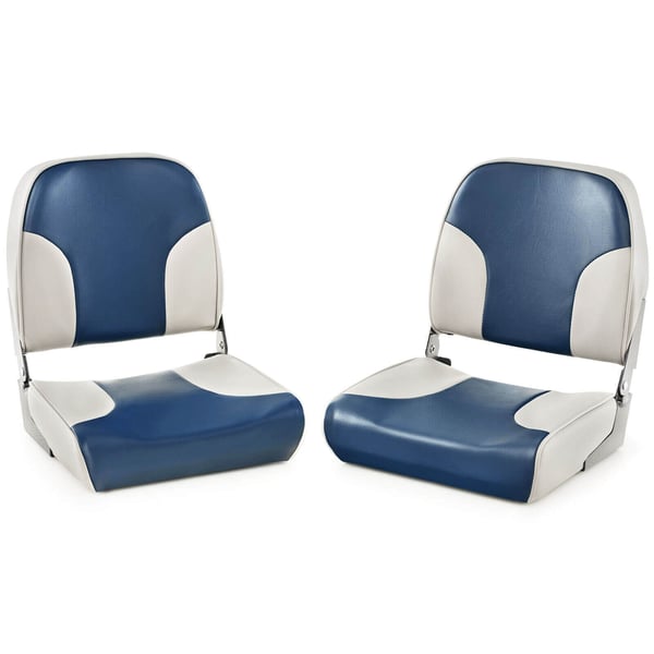 Veneen istuinsetti, 41×50×47 cm, sininen - Materiaali: PVC, sieni, alumiini, PP