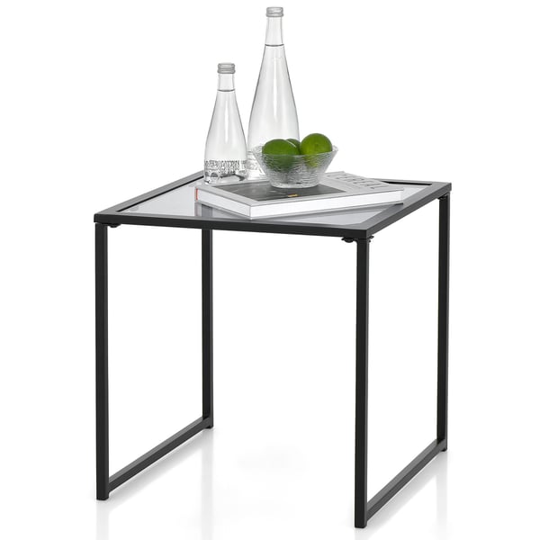 Sidebord, 43×43×46 cm, Sort