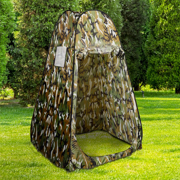 Brusekabine, Stor Telthytte Sammenklappelig Camouflage