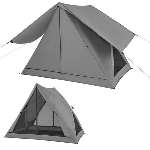 Camping telt, 19×12×13 cm, Grå