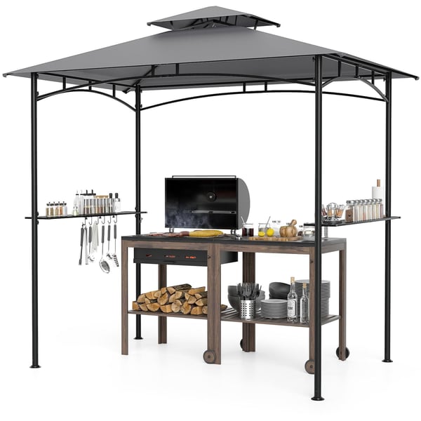 Grill Pavillon, 242x150 cm, Grå