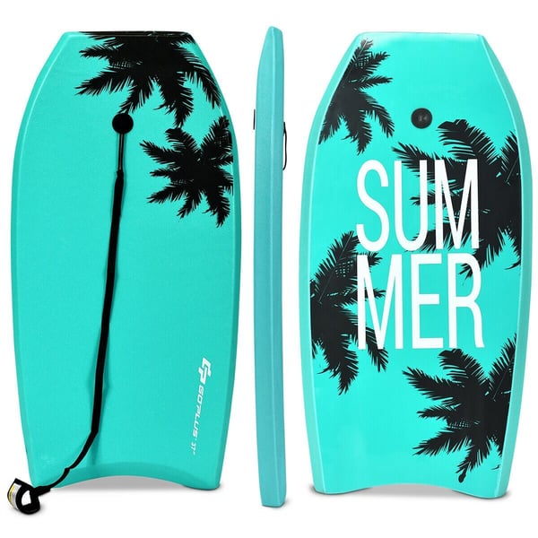 Bodyboard, 104x52x6 cm, Grøn