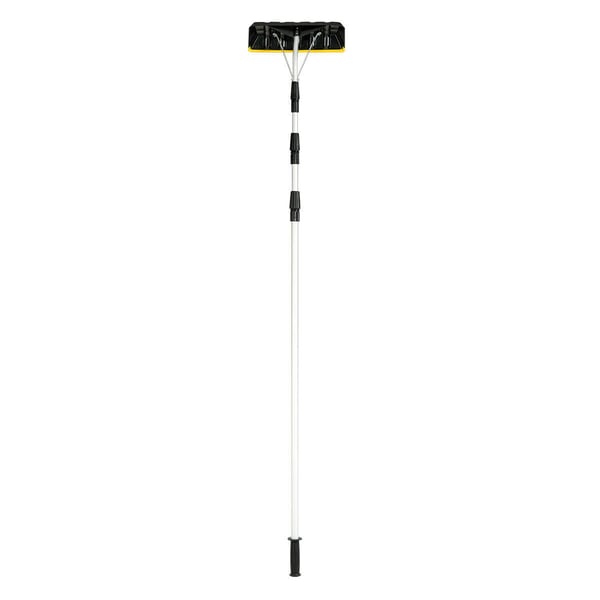 Lumikattoharava, 21 jalkaa teleskooppinen, 16x6, Musta Keltainen