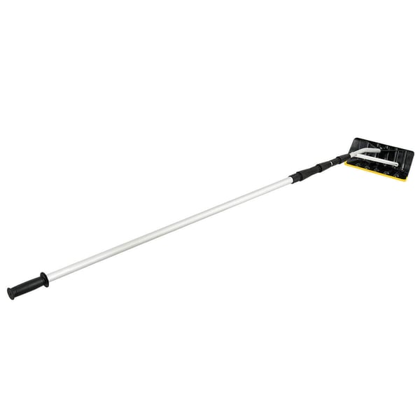 Lumikattoharava, 21 jalkaa teleskooppinen, 16x6, Musta Keltainen