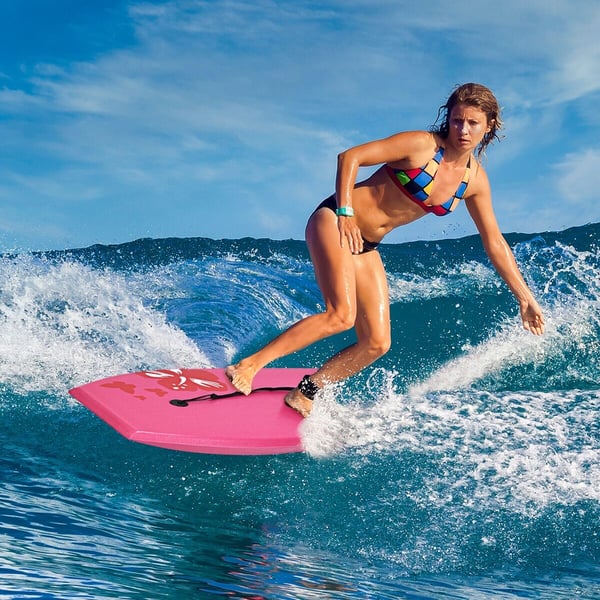Bodyboard, Letvægts Bodyboard Surfing med Line EPS Kerne Boarding IXPE-L, 41"x20"x2.36"