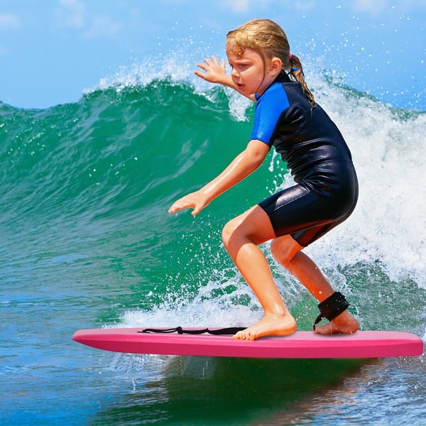 Bodyboard, Letvægts Bodyboard Surfing med Line EPS Kerne Boarding IXPE-L, 41"x20"x2.36"