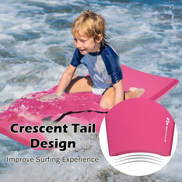 Bodyboard, Letvægts Bodyboard Surfing med Line EPS Kerne Boarding IXPE-L, 41"x20"x2.36"