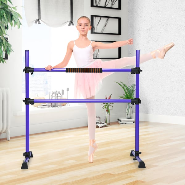 Transportabel balletstang, 49x28x47 cm, lyserød