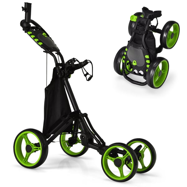 Golf Push Cart, 110x100x65 cm, Grøn