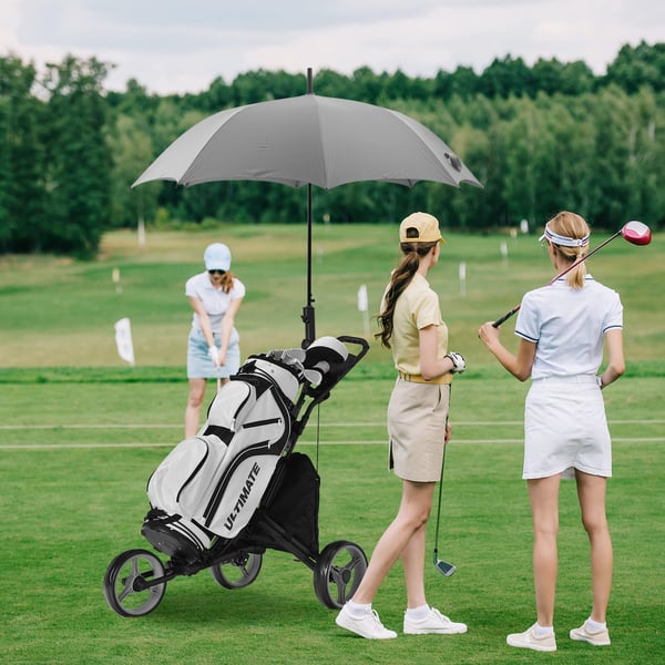 Golfvogn, 121×70×99 cm, Grå