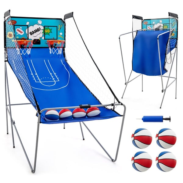 Basketballmaskine, 8 i 1 basketballmaskine, 206x110x206 cm, Grøn Basketballmaskine, 8 i 1 basketballmaskine, 206x110x206 cm, Grøn