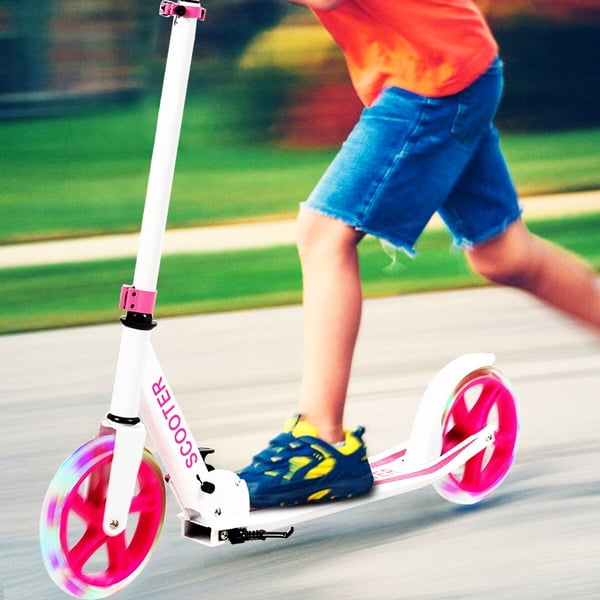 Sparkcykel, 34x88 cm, Pink