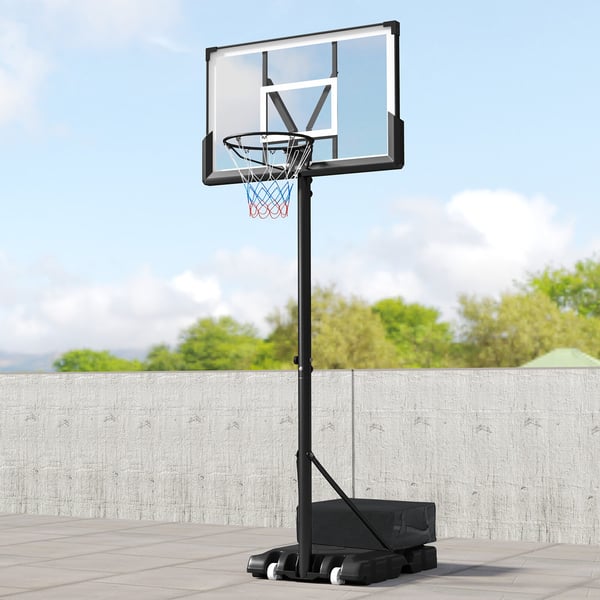 Basketballkurv, 45x29, Sort - materiale: metal, pc, pet, hdpe Basketballkurv, 45x29, Sort - materiale: metal, pc, pet, hdpe