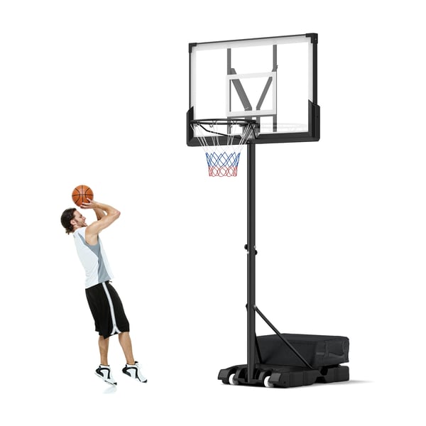 Basketballkurv, 45x29, Sort - materiale: metal, pc, pet, hdpe