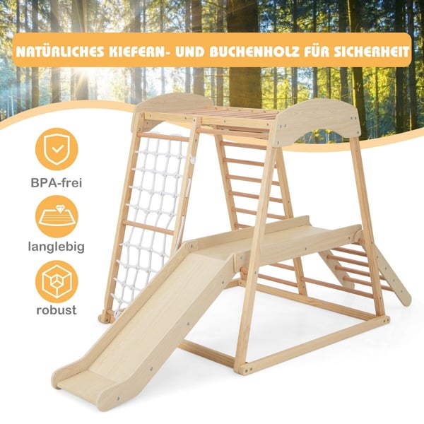Indendørs Jungle Gym, 81x44x47 cm, Multifarvet Indendørs Jungle Gym, 81x44x47 cm, Multifarvet