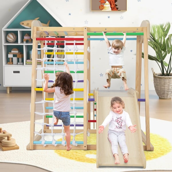Indendørs Jungle Gym, 81x44x47 cm, Multifarvet