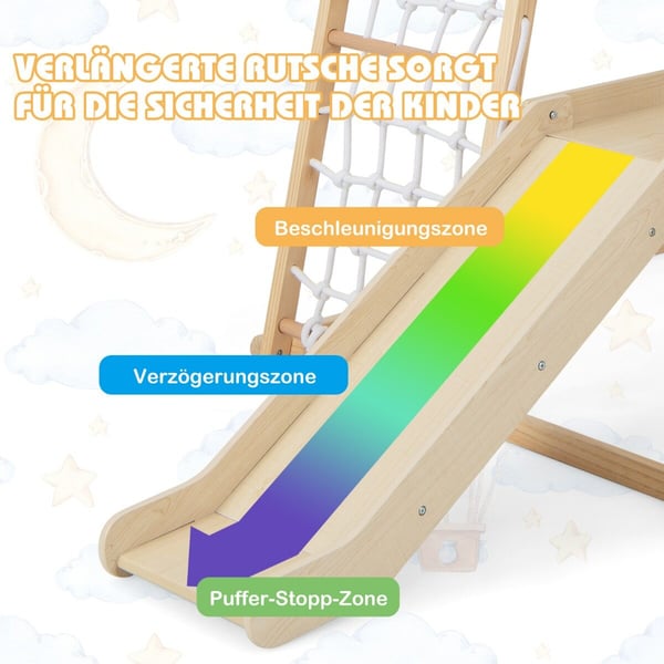 Indendørs Jungle Gym, 81x44x47 cm, Multifarvet