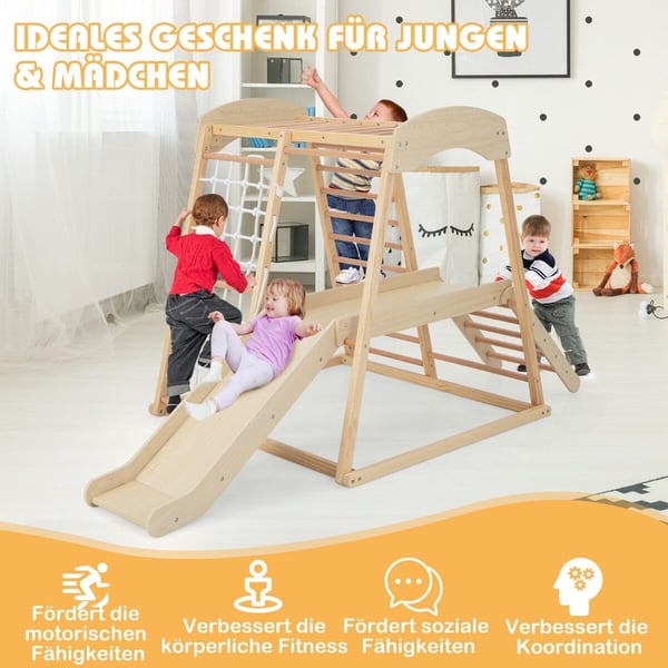 Indendørs Jungle Gym, 81x44x47 cm, Multifarvet