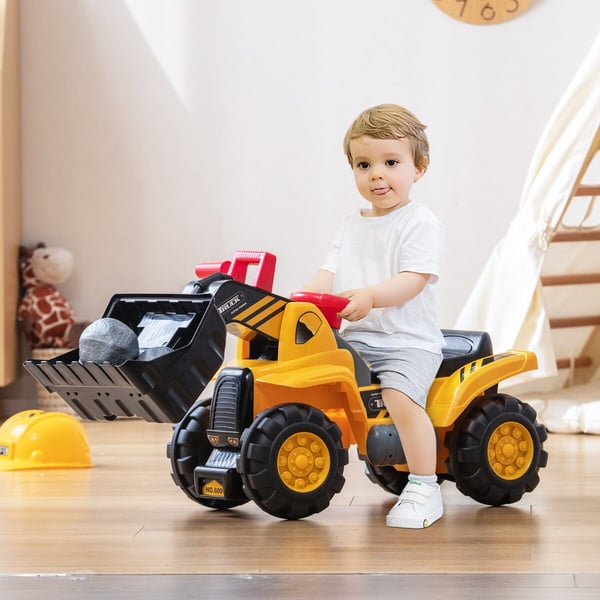 Køretøj Bulldozer Legetøj, 87x33x45 cm, Gul