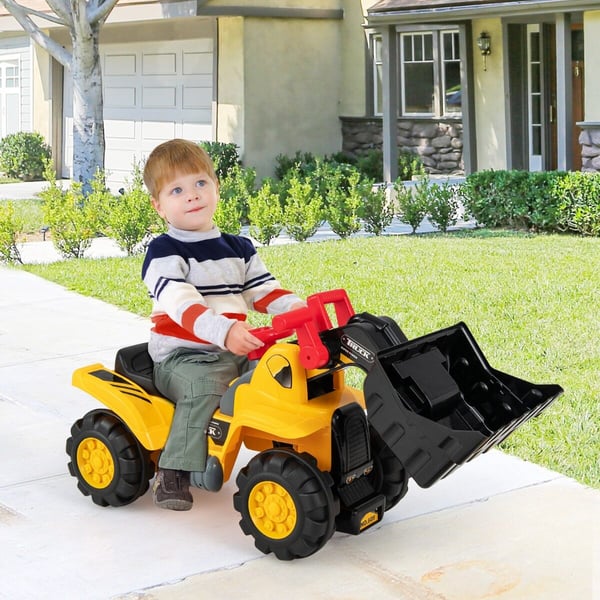 Køretøj Bulldozer Legetøj, 87x33x45 cm, Gul