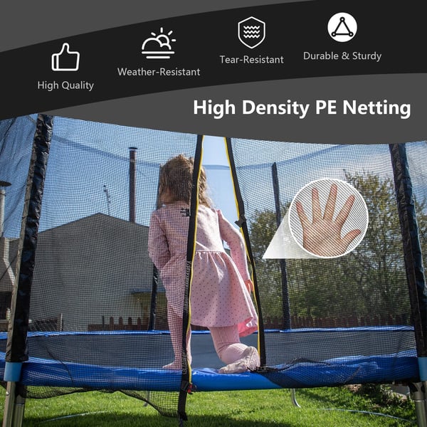 Trampolin Sikkerhedsnet, 305 cm, Sort