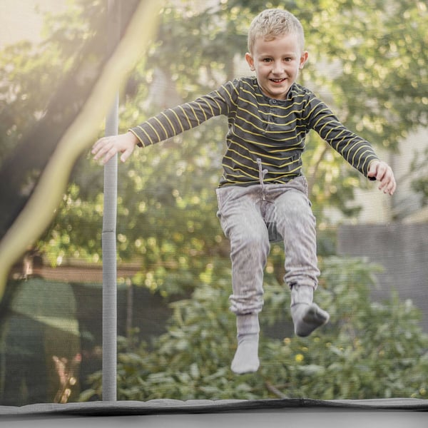 Trampolin Sikkerhedsindhegning, 366 cm Udskiftning, Sort