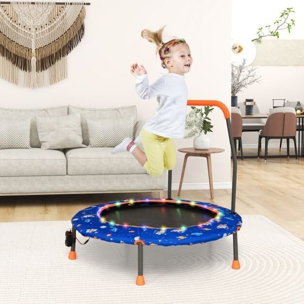 Pieni jumppateline, 92x92 cm, monivärinen
