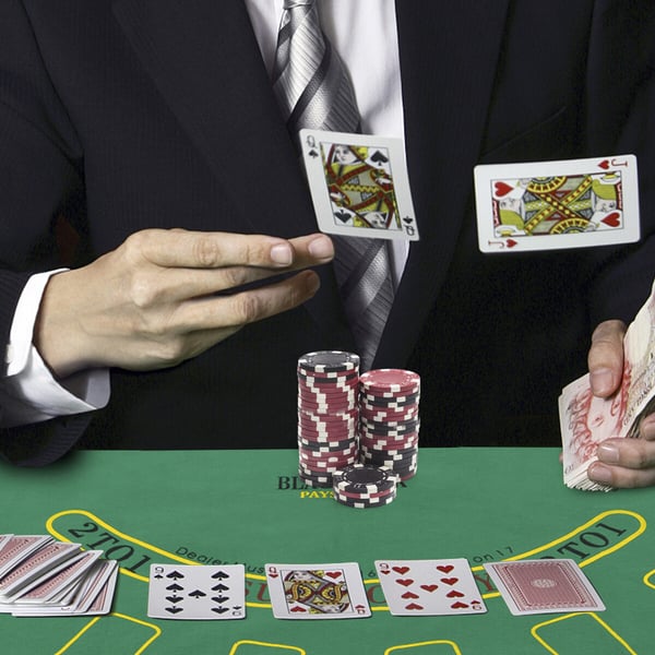 Pokerisetti, 56x20x6.5 cm