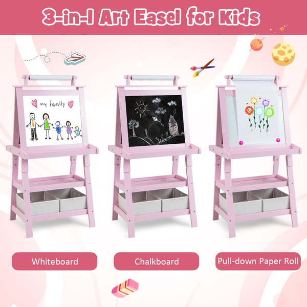 Kunststativ, 60×50×117 cm, Pink