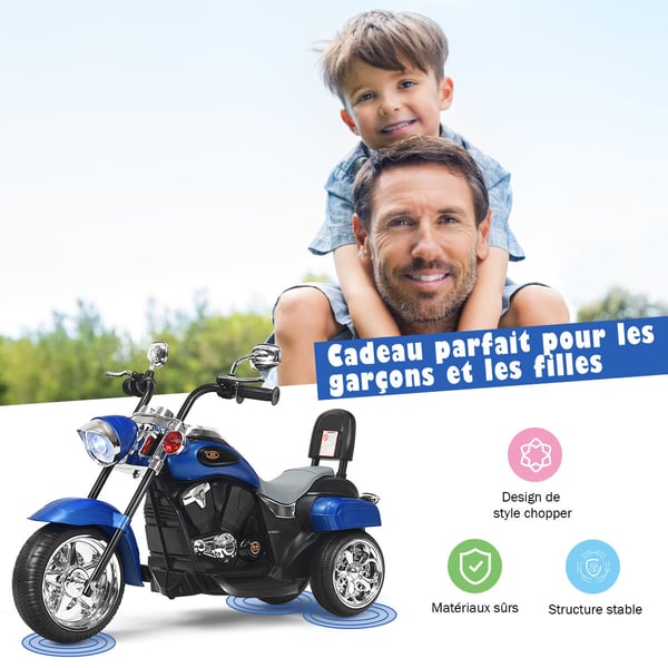 Elektrisk motorcykel til børn, 91x48x64 cm Elektrisk motorcykel til børn, 91x48x64 cm