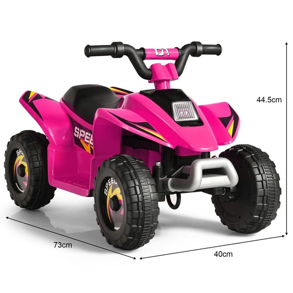 Børns Elektrisk Quad, 73x40x44,5 cm