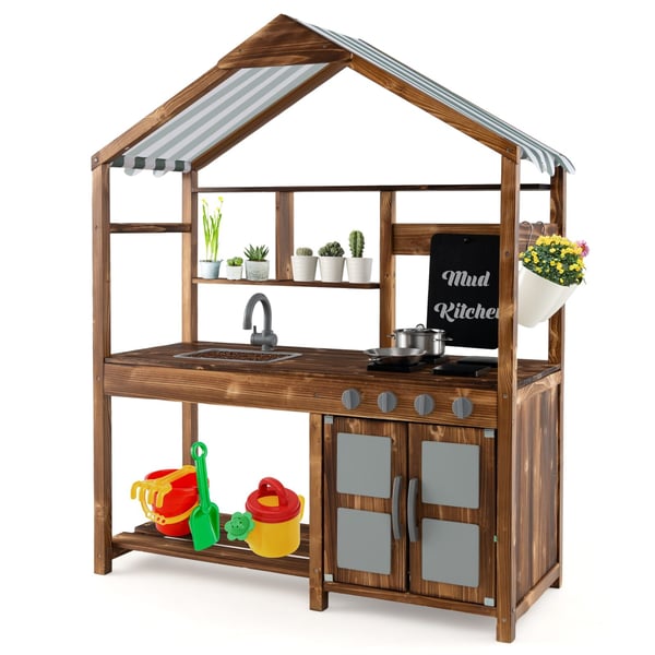 Lasten mutakeittiö, 100×42×126 cm Lasten mutakeittiö, 100×42×126 cm